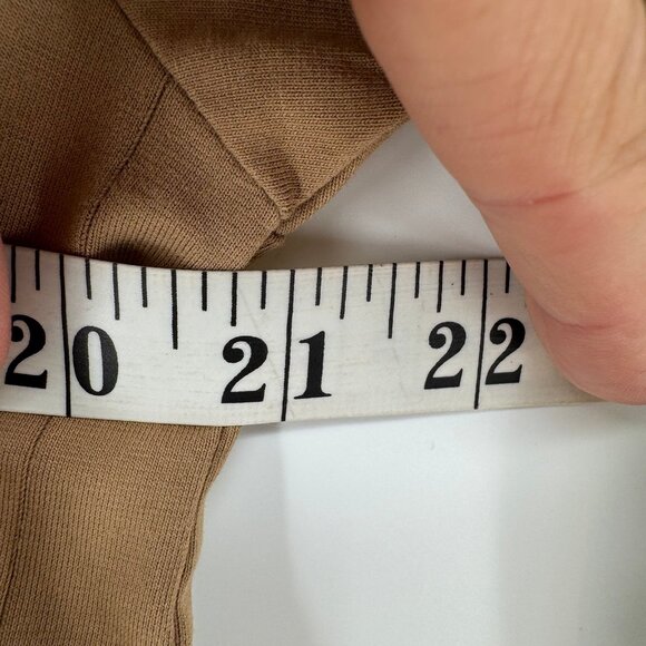 KAALY International Ribbed T-Shirt Men’s Large Camel Brown Graphic Tee - Picture 5 of 6